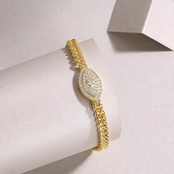 Clavicle Moissanite Bracelet S925 Sterling Silver Simple Luxury All-match Fashio